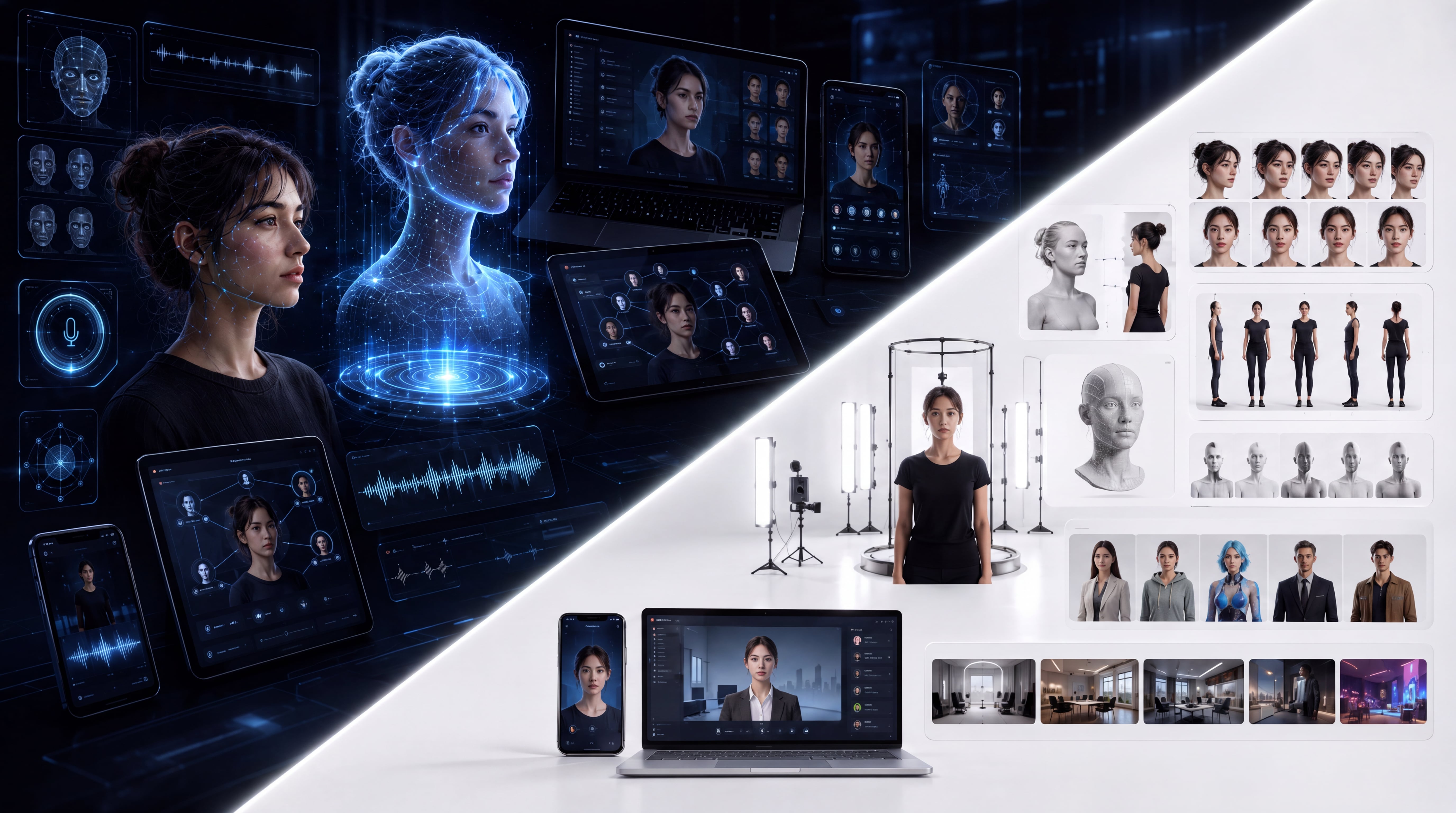 Avatar digital AI